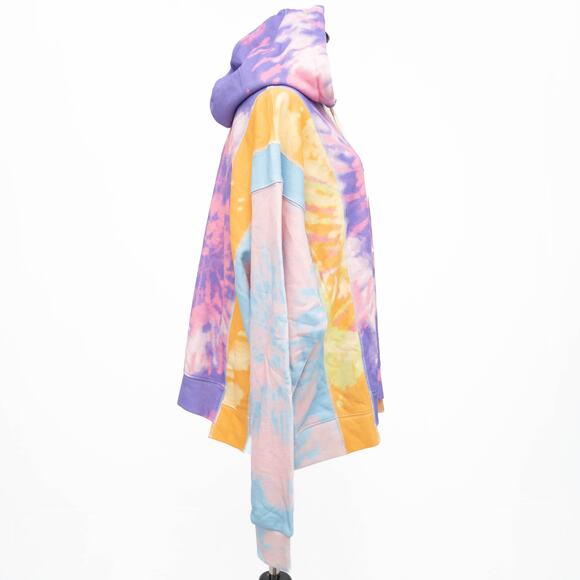 Pistola Kaleidoscope Pink Purple Tie Dye Joey Hoodie Sweatshirt Size XS - Picture 4 of 9